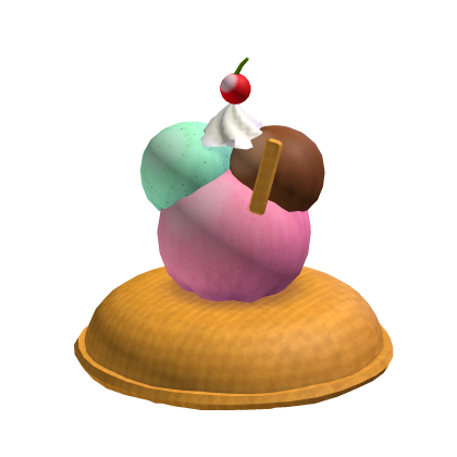 Triple Scoop Sundae Hat