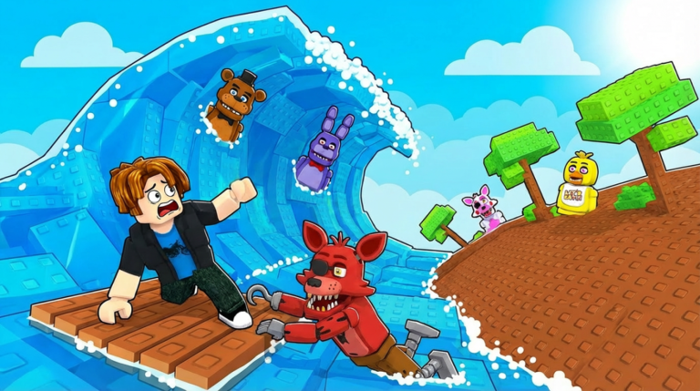 [NEW] Escape Tsunami for Freddy screenshot 3