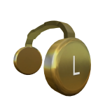 ✅Gold Clockwork Headphones✅