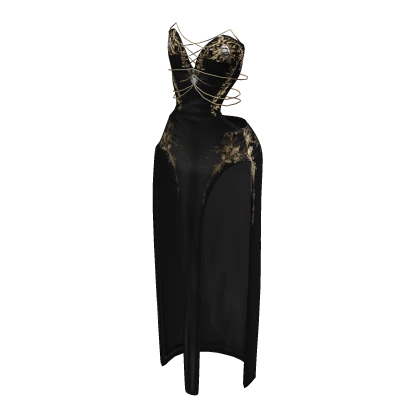 Black Elegant Iconic Dress | Roblox Item - Rolimon's