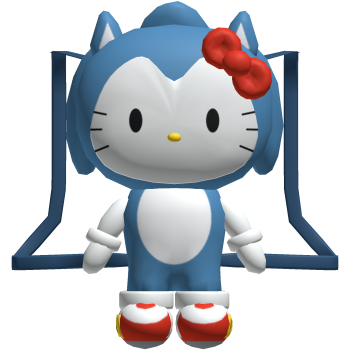 Blue Kitty x Sonic Backpack [1.0]