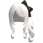 kawaii cute jirai kei doll light blonde ponytail