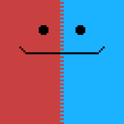 Red vs blue battle field :)