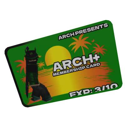 Arch's Membership Card