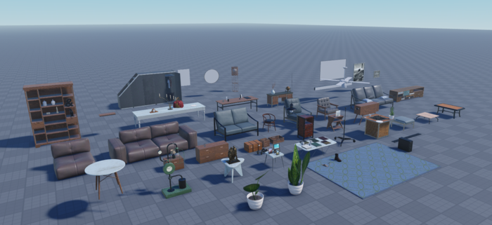 Home Furniture Props Pack preview 3