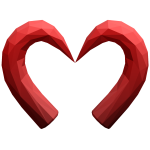 Red Heart Horns