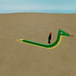 Be Trapped on an Island with a Giant Snake