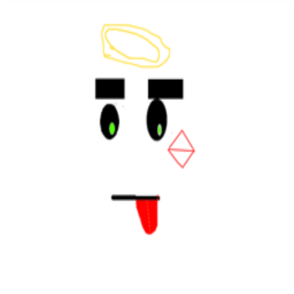 funny face angel Roblox decal