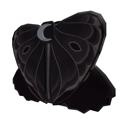 Black Moth Wings Backpack - 3.0 Roblox item
