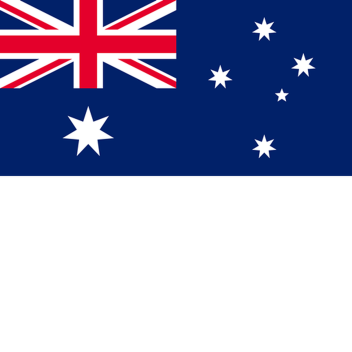 Cart Ride Into Australian Flag