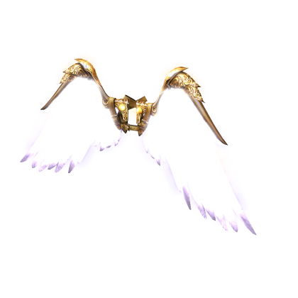 Icarus Wings Add-On Radiant White Gold