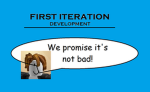 First Iteration - Development