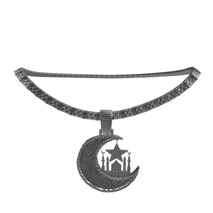 Lil Durk VVS Crescent Moon Chain 1.0 thumbnail