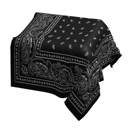 Black Bandana left shoulder - Roblox