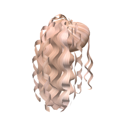 Curly Curly Pony in Blonde Roblox item