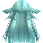 Turquoise Mint Angel Dragonfly Hair