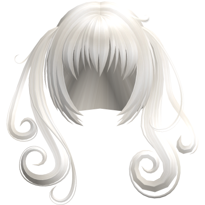 deviluke swirly platinum anime pigtails Roblox item