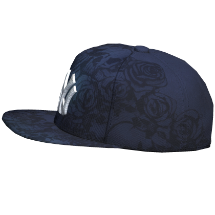 Blue Rose NY Tilted Fitted Cap Roblox item