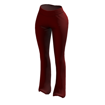 Tracksuit Pants Red Euina Baddie Cozy 2000s Y2K