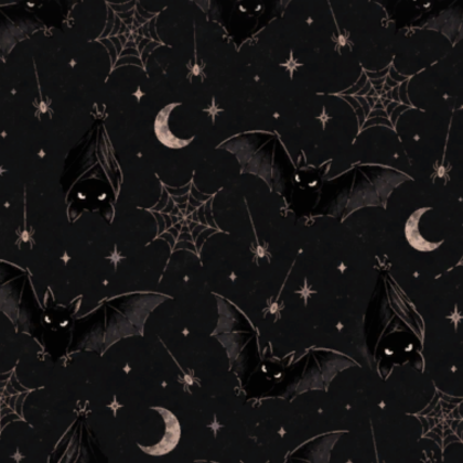 Halloween Bats Background Black Spooky Scary Fall