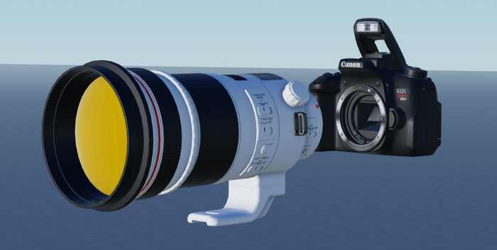 Canon EOS Rebel T6s DSLR w/ EF 300mm  preview 2