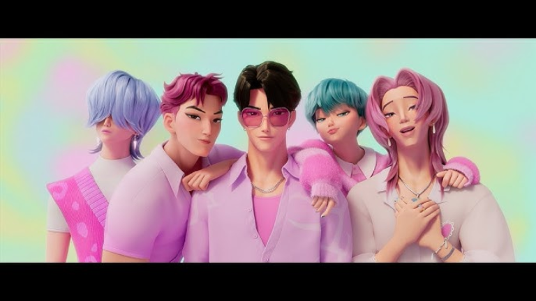 KPop Demon Hunters Cart Ride screenshot 1