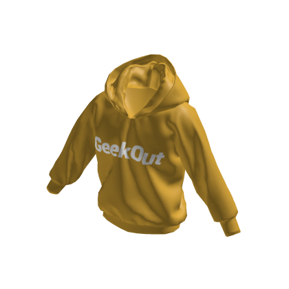 Gold GeekOut Hoodie