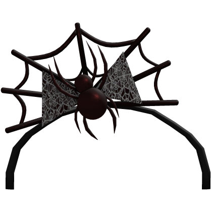Halloween Maroon Spider Headband 