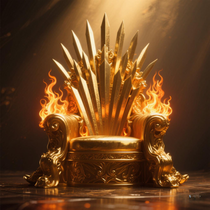 Gothic Throne of Gold: Gilded Reign PBR preview 1