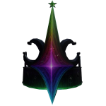 Rainbow Cosmic Crown