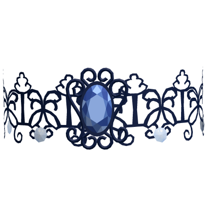 🪦 Emily Corpse Bride Blue Choker Halloween
