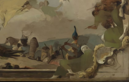 Plain Huge Painting