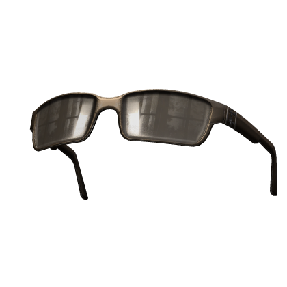 raised brown glasses y2k style