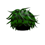 [CODE GMSH] 5/7 Green Messy Shiny Hair