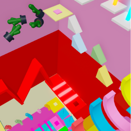 [NEW STAGES!] Rainbow Tower Obby 🌈
