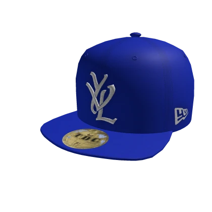 帽子 YVL HAT WHITE ON BLUE Playboi Carti YVL Hat White on Blue | Grailed