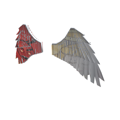 Glitch Angel & Devil Wings
