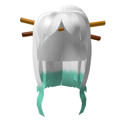♡ : white horror bishoujo sadako hair v2 | Roblox Item