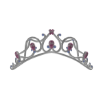 Charming Crystal Tiara