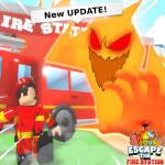 🔥 Escape The Fire Station Obby! (NEW UPDATE!)