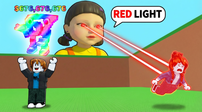 Escape red light for Brainrots screenshot 1