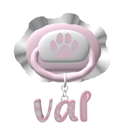 ꒰ Val Pacifier ♡ Roblox item