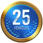 Own 25 Vehicles
