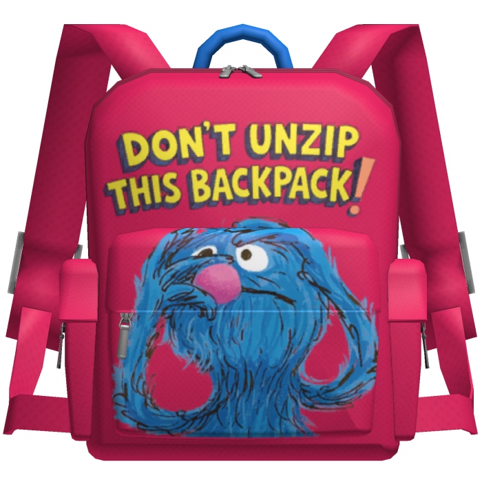 DON'T UNZIP THIS BACKPACK