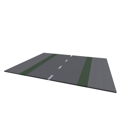 Street with grass