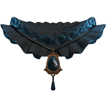 Blue Jester Neck Ruffle 3.0 Roblox item