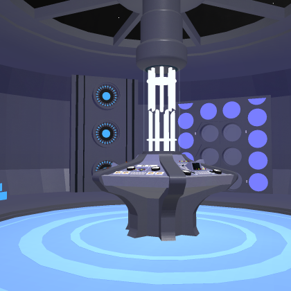 Doctor Who - Blue Node TARDIS Interior
