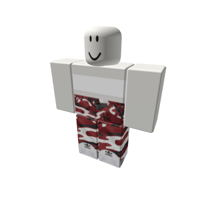 😍😈Red Camo pants & White top😈😍