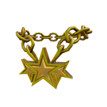 Amber Star Bling Necklace