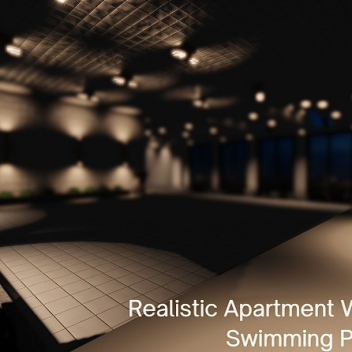 Realistic Apartment With Realistic Swimming Pool